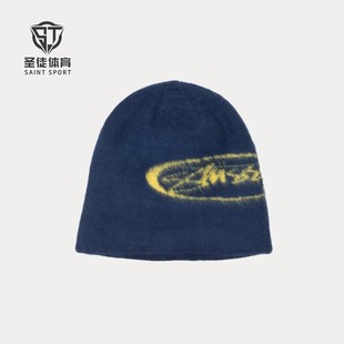 正品 Stussy 25FW Skullcap Brushed Stock 马海毛 毛线冷帽