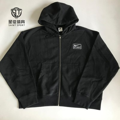 Stussynike联名连帽卫衣