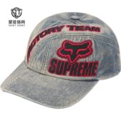 Fox Racing联名 正品 棒球帽 25FW Panel 运动帽 Supreme