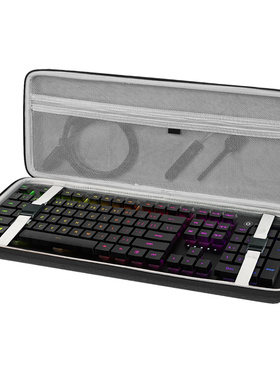 适用于罗技 雷蛇全键等款104-108键硬壳键盘便携式防摔手提收纳包