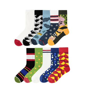 男女中筒棉袜吸汗防臭袜子