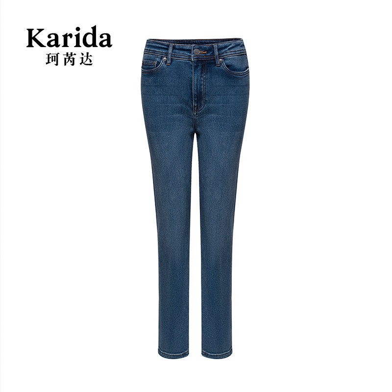 大洪洪karida【悦己】简约百搭显瘦牛仔裤