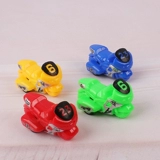 Warrior, маленький инерционный реалистичный мотоцикл, игрушка, инерционная машина