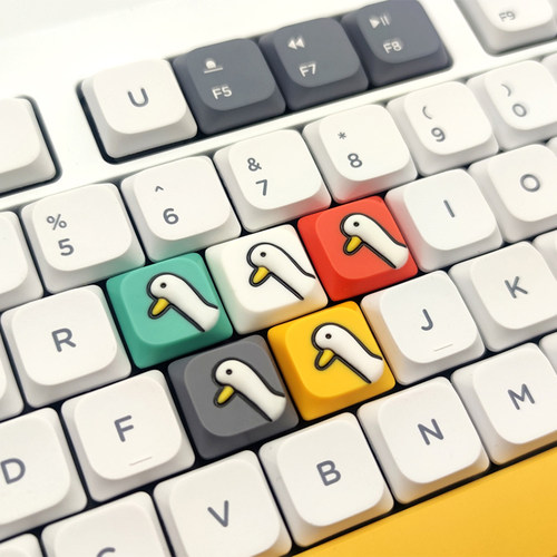 矮轴树脂键帽个性卡通