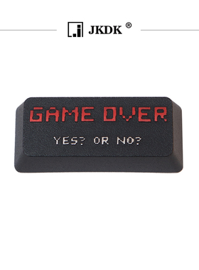 gameover 铝合金金属回车适用IKBC高斯filco魔力鸭OEM键帽