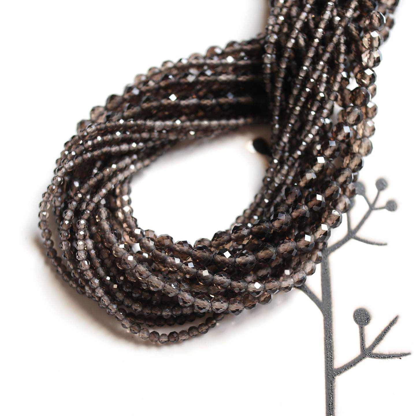 天然烟晶茶晶切角2mm3mm4mm小米珠diy手链流苏穗子手工串珠散珠,饰品/流行首饰/时尚饰品新,其他DIY饰品配件,淘宝优惠券,粉丝福利购,淘宝优惠卷