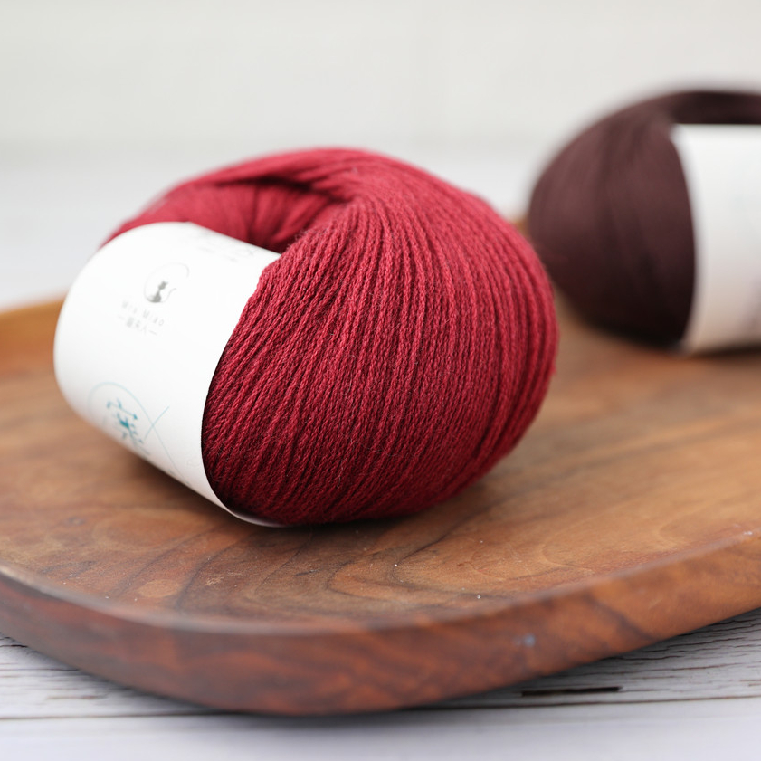 阿兰寒露100手编超细羊毛毛线