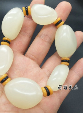 原石打磨男女款不规则随型手串