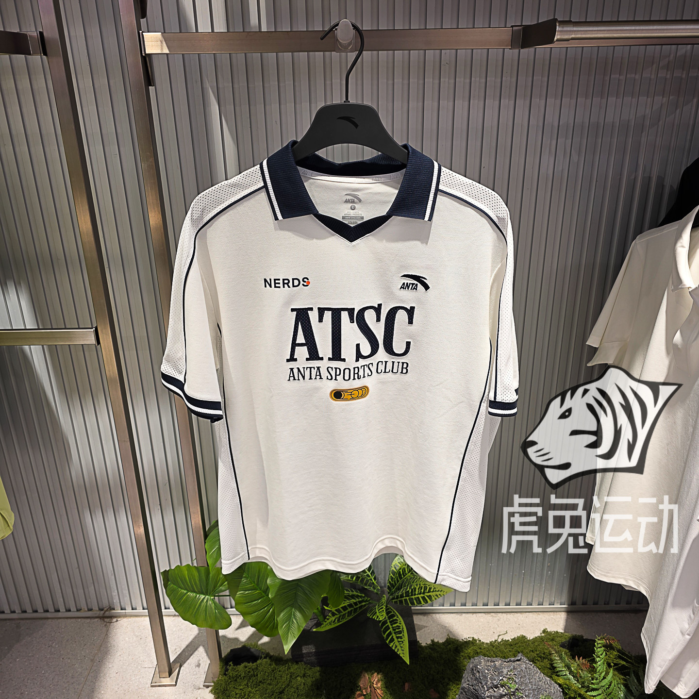 安踏2026夏季新品男美式复古POLO衫休闲宽松学院风短袖152628119