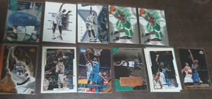 NBA球星卡森林狼队 upper deck 凯文加内特Kevin garnett专集50号