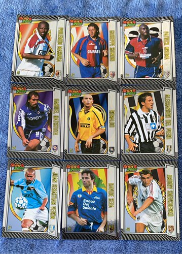 拼图足球球星卡merlin2000意甲