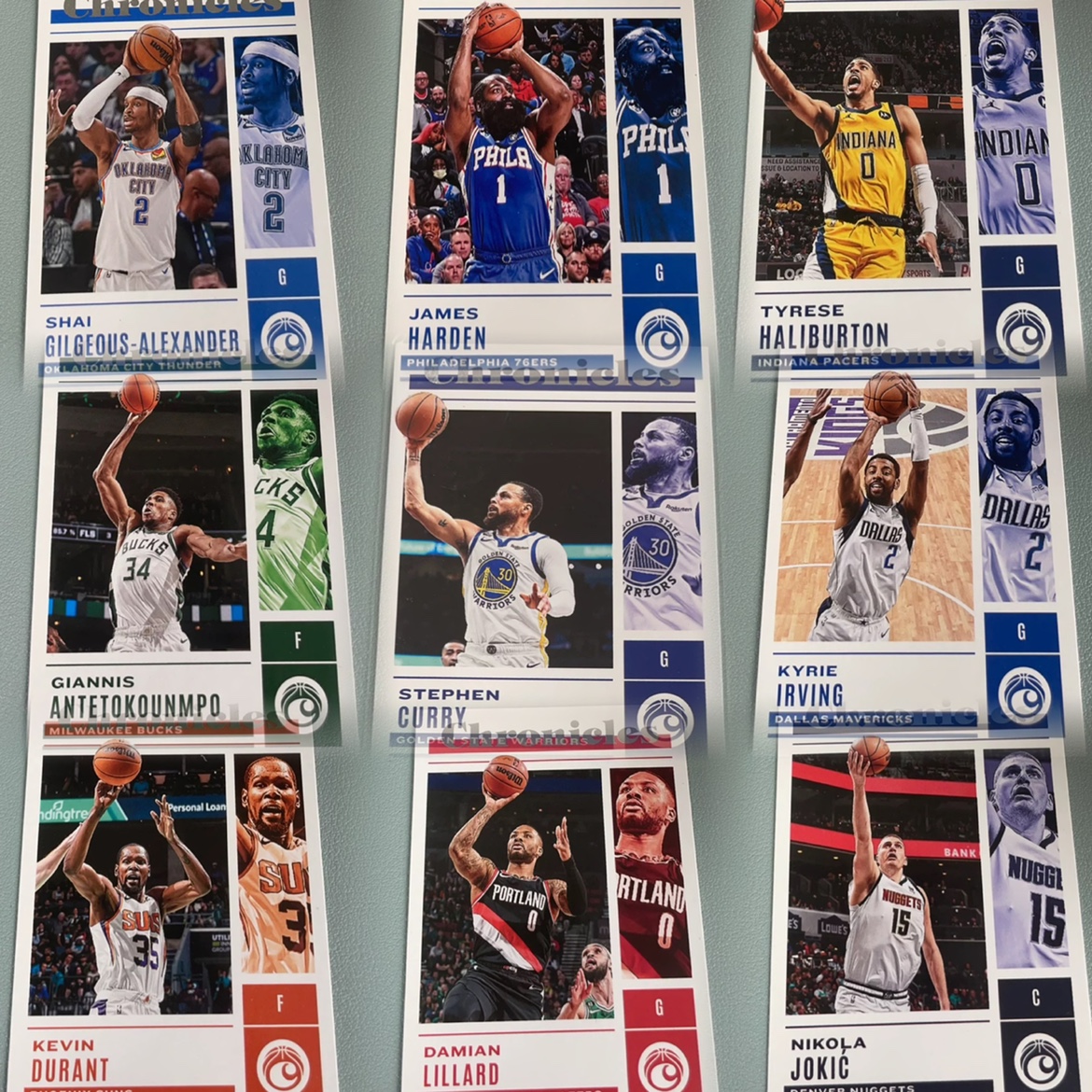 正版篮球NBA球星卡 帕尼尼公司出品 2022-23编年史普卡全套及单卡