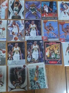 NBA球星卡 凯文杜兰特 upper deck topps fleer公司专集