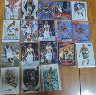 NBA球星卡 凯文杜兰特 upper deck topps fleer公司专集