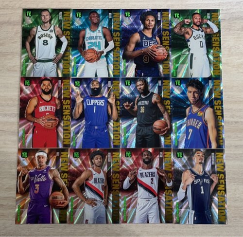 nba球星卡2024帕尼尼top class TC new sensation特卡 全套及单卡