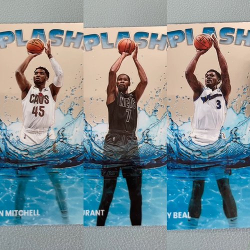 nba球星卡 panini 2022-23 optic 系列splash 水花特卡 杜兰特