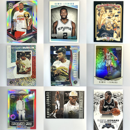 伦纳德球星卡专集（300种）nba篮球 LEONARD 帕尼尼 topps 折射