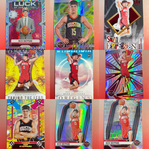 谢泼德球星卡专辑 nba panini 帕尼尼 官方sheppard 新秀 RC专集