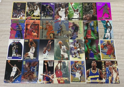 正版篮球NBA球星卡 Skybox fleer 公司 韦伯 普卡及特卡新秀 专场