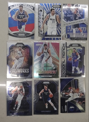 nba球星卡 帕尼尼小牛队prizm东契奇 Luka Doncic 新秀普特实物卡