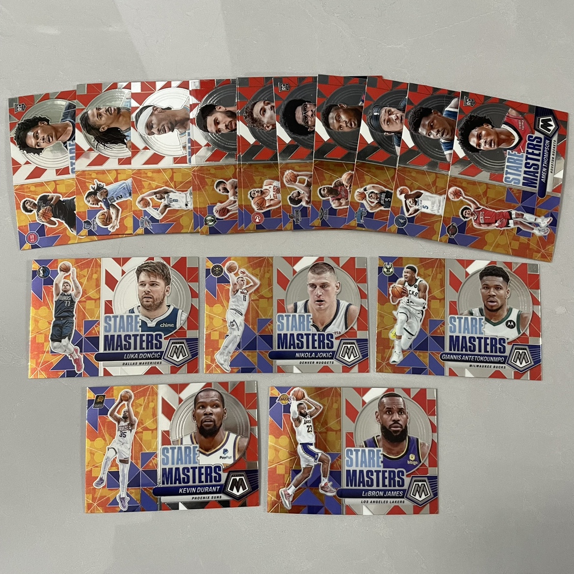 正版nba篮球球星卡 帕尼尼2023-24 mosaic系列大师特卡全套及单卡