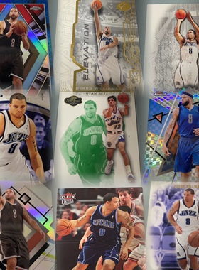 正版NBA篮球球星卡 topps fleer公司出品 德隆威廉姆斯普特卡专集