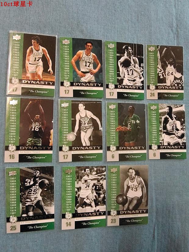 nba球星卡凯尔特人队拉塞尔