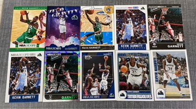 NBA球星卡 帕尼尼 Garnett 凯文 加内特 中亚图 hoops 普特卡专场