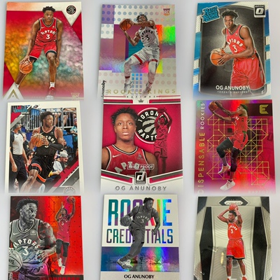 OG 阿努诺比球星卡专集 新秀RC 正版NBA篮球球星卡 帕尼尼 topps