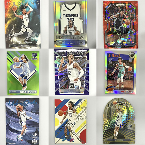 莫兰特球星卡专集（300种）nba篮球 MORANT 折射 帕尼尼 topps