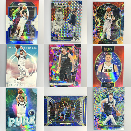 东契奇球星卡专集（300种）nba篮球 LUKA 正版 帕尼尼 topps 折射