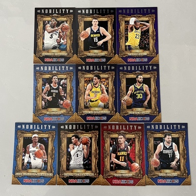 nba篮球球星卡 帕尼尼 2024-25 hoops 系列 贵族画框相框特卡库里