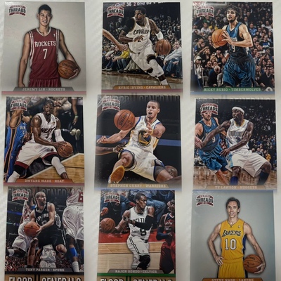 NBA篮球球星卡 帕尼尼2012-13小背心floor generals特卡全套 单卡