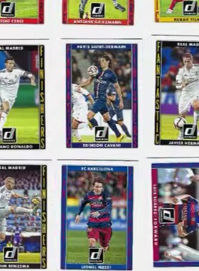 足球球星卡 帕尼尼2015donruss FANTASTIC FINISHERS射手前锋特卡