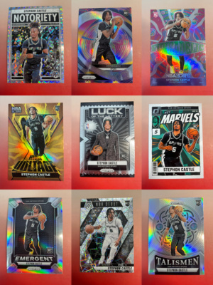 卡斯尔球星卡专辑 nba panini 帕尼尼 官方 新秀 RC 2024-25年
