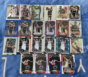 篮球NBA球星卡 帕尼尼出品 PRIZM系列 马刺队 蒂姆邓肯普特卡专场