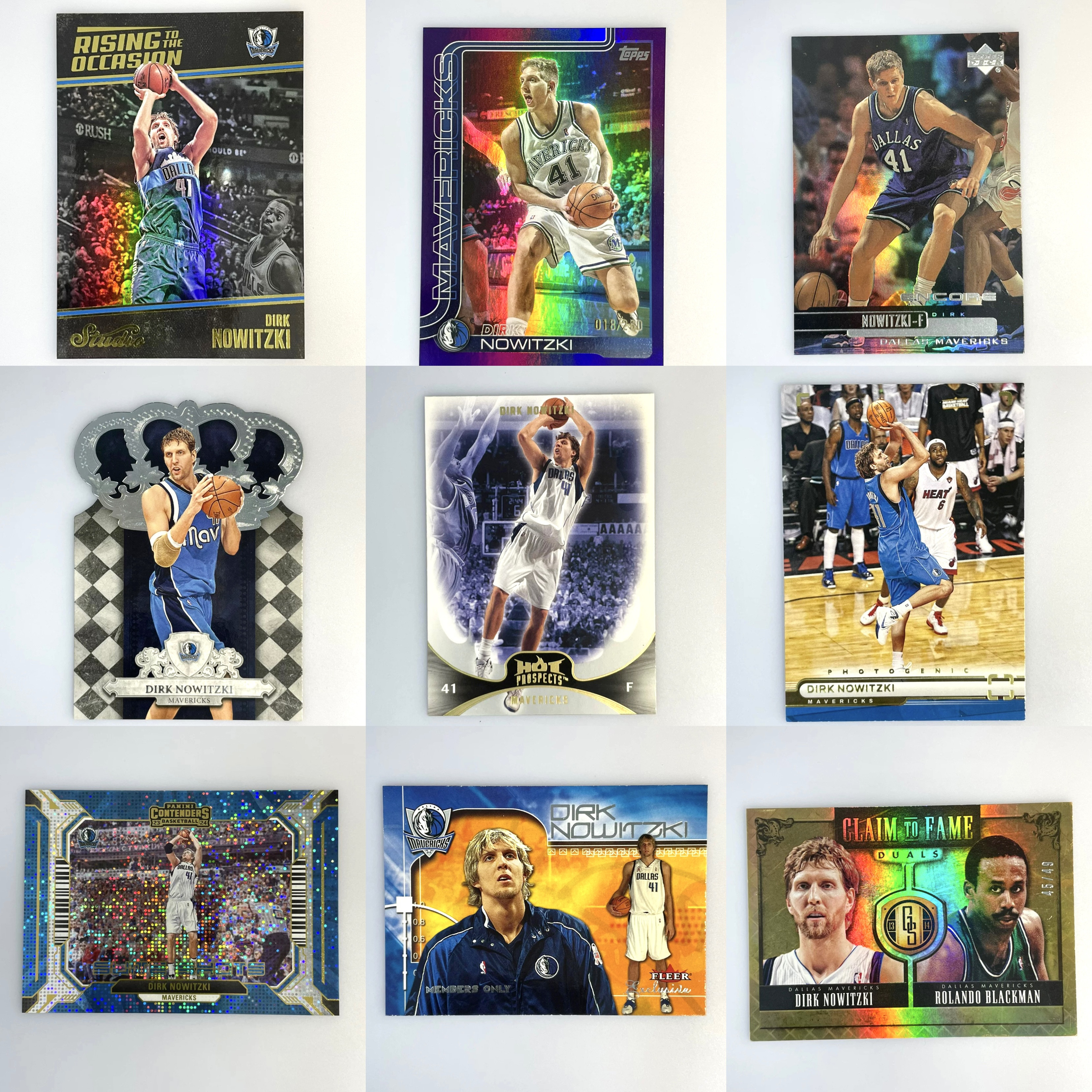 诺维茨基球星卡专集(500种)NOWITZKI nba篮球限量 帕尼尼 topps