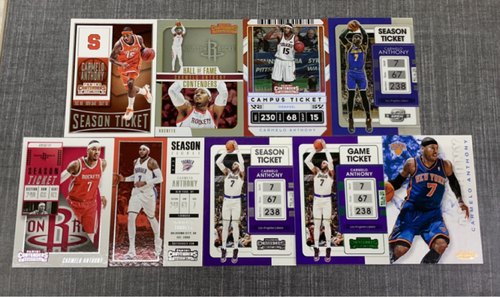 NBA球星卡 panini  球票系列optic安东尼 ANTHONY 普特限量卡专场