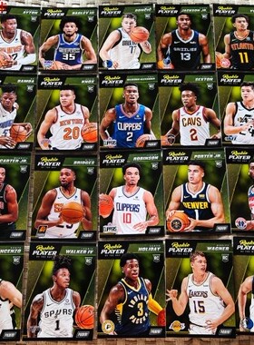 nba球星卡 帕尼尼 2018-19 player of the day系列新秀卡全套20张