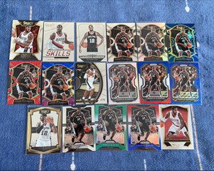 正版篮球NBA球星卡 帕尼尼prizm select系列阿尔德里奇普特卡专集