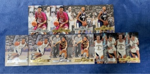 篮球球星卡presspass公司出品 大学卡金版 银版 纳什 坎比 马布里