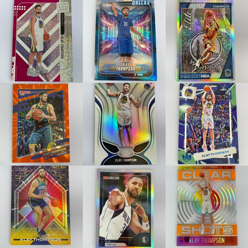 克莱 汤普森球星卡专集（300种） 正版NBA球限量 帕尼尼 topps