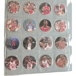 篮球 NBA球星卡 公牛队 迈克尔乔丹 美国亚德 1995 圆卡系列单卡2