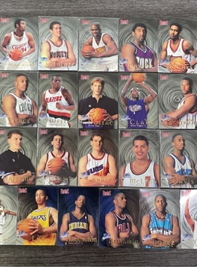 NBA球星卡 fleer公司出 1998-99 fleer brilliants新秀全套及单卡