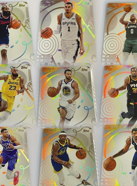 正版卡游2025 topps match attax 普卡全套及单卡 NBA篮球球星卡
