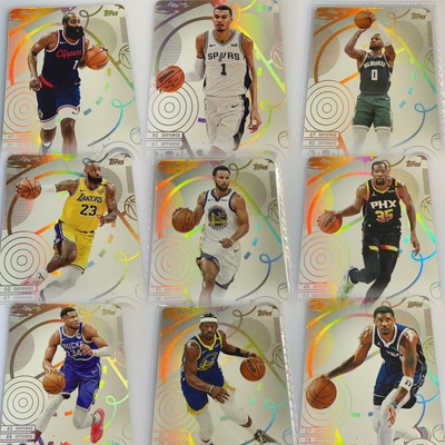 正版卡游2025 topps match attax 普卡全套及单卡 NBA篮球球星卡