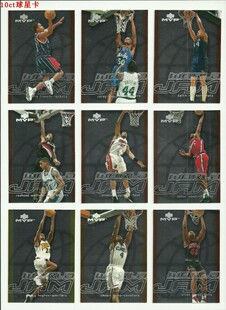 NBA球星卡 2000-01 Upper Deck MVP 系列World Jam 扣篮特卡 补齐
