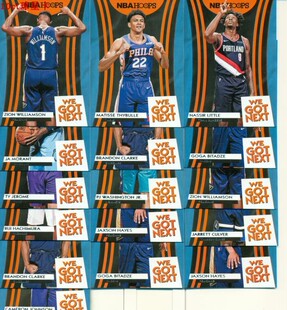 2019-20 Panini Hoops系列we got next新秀特卡及镭射 nba球星卡