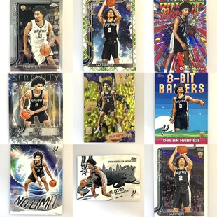 哈珀NBA球星卡专辑 新秀 RC 马刺 HARPER topps chrome