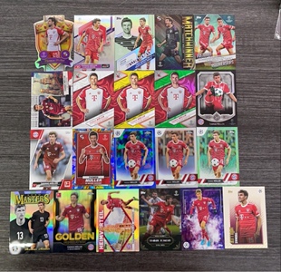 足球球星卡帕尼尼 topps出 拜仁队 Thomas muller托马斯 穆勒专集